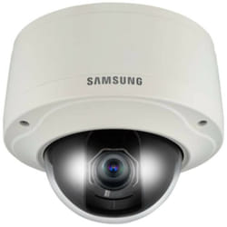 Caméra Dôme ip wdr Antivandalisme 600TVL Samsung compatible nvr Réseau PoE SNV-3082P