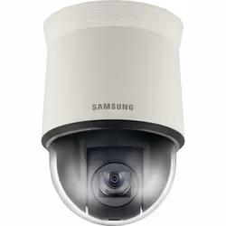 Découvrez la caméra dôme réseau PTZ de Samsung - Hanwha, sa qualité professionnelle et sa résolution HD 1,3 Mp. Caractéristiq ...