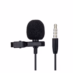 JJC SGM-28, Microphone de téléphone mobile/smartphone, Avec fil, 3,5 mm (1/8"), Noir, 4 m, 38 g