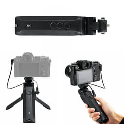 JJC TP-FJ1 - Poignée Grip avec télécommande intégrée pour Appareil photo Fujifilm - Remplace Fujifilm RR-100