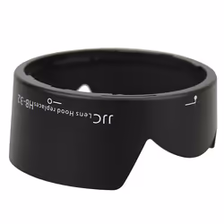 JJC LH-32 capuchon pour objectifs Noir