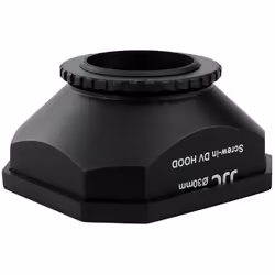 JJC LH-DV30B capuchon pour objectifs 3 cm Rond Noir