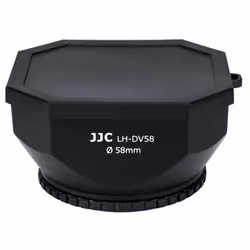JJC LH-DV58B, Pétale, ABS, Noir, 48 g