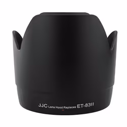 JJC LH-83II, Rond, ABS, Noir