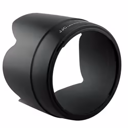 JJC LH-83II capuchon pour objectifs Rond Noir