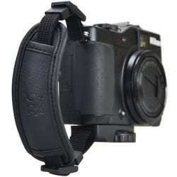 JJC HS-MS1 Courroie de Main cuir véritable que sadapte sur la plupart des appareil photo numérique et reflex amateur