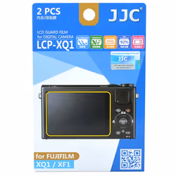 JJC LCP-XQ1, Transparent, Fujifilm, XQ1/XF1, Polyéthylène téréphthalate (PET), Résistant aux rayures, 12 g