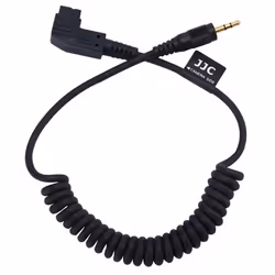 JJC Cable-F, Noir, Mâle/Mâle, - Sony 99M2 / 77M2 / A77II / A99 / A57 / A35 / A37 / A100 / A200 / A300 / A350 / A450 / A500 /. ...