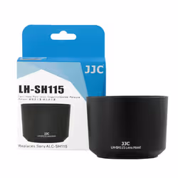 JJC LH-SH115 capuchon pour objectifs Rond Noir - Vue supplémentaire 7