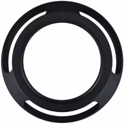 JJC LH-43LX100 capuchon pour objectifs Rond Noir