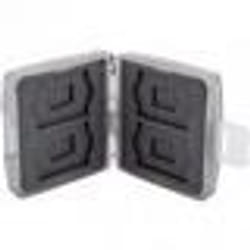 Mini étui pour carte mémoire - JJC - MC-11D - 4 SD et 4 MSD - Plastique rigide - Gris