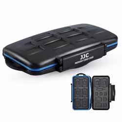 Etui pour cartes mémoires - JJC - MC-STM23 - 23 Rangements - Noir - Plastique rigide