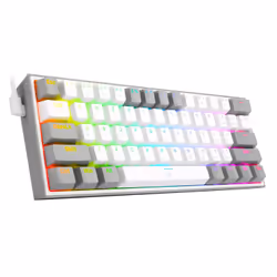 REDRAGON K617-RGB Fizz RGB White/Grey clavier USB Noir