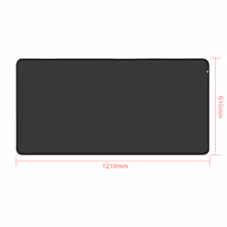 REDRAGON P040 FLICK 3XL tapis de souris Noir