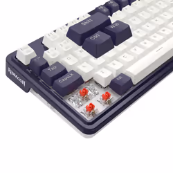 REDRAGON K673WB-RGB-PRO Ucal Pro, Avec fil, USB, Clavier mécanique, Blanc