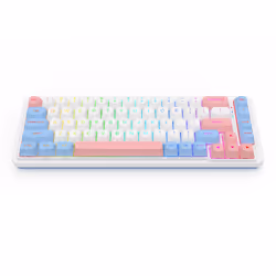 REDRAGON K709WBP-RGB-PRO NOVA clavier USB + RF Wireless + Bluetooth Blanc