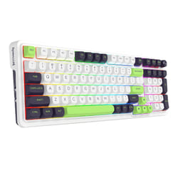 REDRAGON K686WBG-RGB-MAX Eisa Max clavier USB + RF Wireless + Bluetooth Blanc