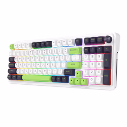 REDRAGON K686WBG-RGB-MAX Eisa Max clavier USB + RF Wireless + Bluetooth Blanc