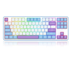 REDRAGON K707WBP-RGB-PRO StarBlade clavier USB + RF Wireless + Bluetooth Blanc