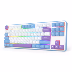 REDRAGON K707WBP-RGB-PRO StarBlade clavier USB + RF Wireless + Bluetooth Blanc