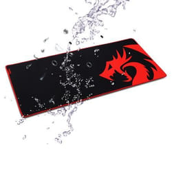 REDRAGON KUNLUN P006A tapis de souris Tapis de souris de jeu Noir, Rouge