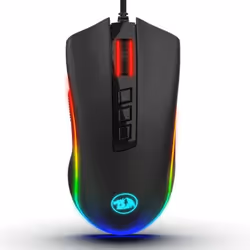 REDRAGON M711 COBRA, Droitier, Optique, USB Type-A, 10000 DPI, 1 ms, Noir