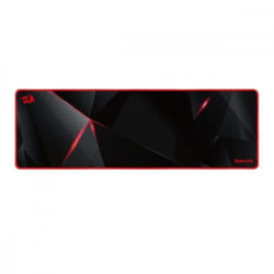 REDRAGON P015 tapis de souris Tapis de souris de jeu Noir, Rouge