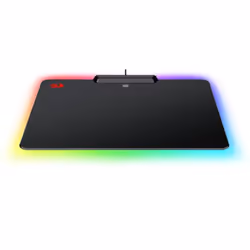 REDRAGON Epeius RGB P009, Noir, Translucide, Synthétique ABS, Caoutchouc, Multicolore, Base antidérapante, Tapis de souris de ...
