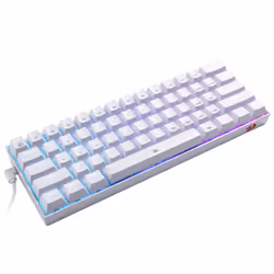 REDRAGON K630W-RGB clavier USB QWERTY Anglais Blanc