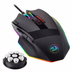 REDRAGON M801P-RGB Sniper Pro souris RF Wireless + USB Type-C