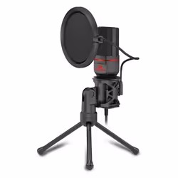 REDRAGON GM100, Microphone de PC, -30 dB, 50 - 16000 Hz, 2200 Ohm, Omnidirectionnel, Avec fil