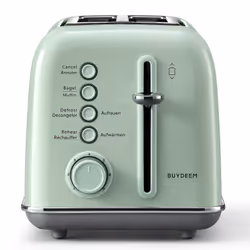 Buydeem DT620-CG, 2 part(s), Vert, Acier inoxydable, 900 W, 120 V, 60 Hz