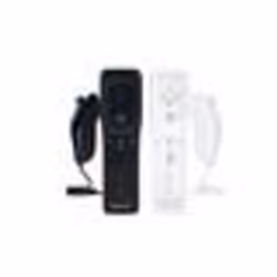 2 Paires Qumox 2 En 1 Manette Motion Plus Intégrée Remote Nunchuck + Housse  Manettewii Pour Nintendo Wii Wii U Wii Mini
