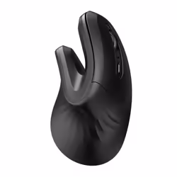 DAREU Magic Hand, Droitier, Conception verticale, Optique, RF sans fil + Bluetooth, 1600 DPI, Noir