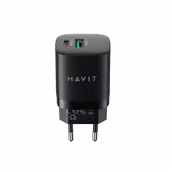 Havit UC30EU chargeur d'appareils mobiles Smartphone Noir Charge rapide Intérieure