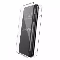 Coque 360 Transparent - Xdoria - iPhone X - Protection Complète - Rigide - Mixte
