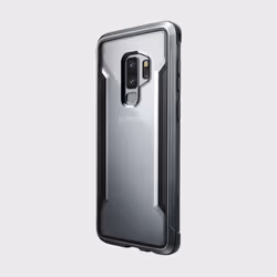 X-Doria 468244, Housse, Samsung, Samsung Galaxy S9 Plus, 15,8 cm (6.2"), Noir, Transparent