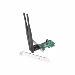 Netis System WF-2113, Interne, Sans fil, PCI Express, WLAN, 300 Mbit/s, Vert, Argent