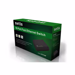 Netis System ST3116P commutateur réseau Non-géré Fast Ethernet (10/100) Noir - Vue supplémentaire 4