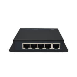 Netis System PE6105 commutateur réseau Fast Ethernet (10/100) Connexion Ethernet, supportant l'alimentation via ce port (PoE) Noir
