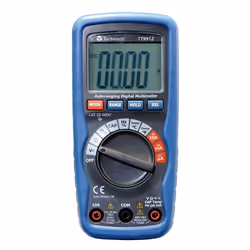 Turbotronic - TT9912 - Multimètre numérique VCA-VCC-ACA-ACC-Capa-Freq-R-Diode-Buzzer-°C cat III 600V Caractéristiques général ...