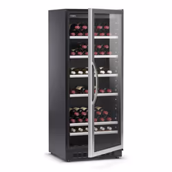 Dometic C101G, Refroidisseur de vin compresseur, Pose libre, 101 bouteille(s), G, Lumière intérieure, Noir