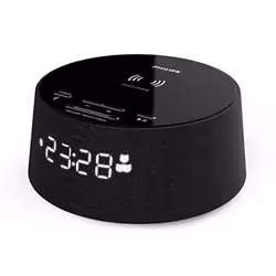 Philips TAPR702/12, Réveil numérique, Noir, A2DP, AVRCP, Secteur, 1 pièce(s)