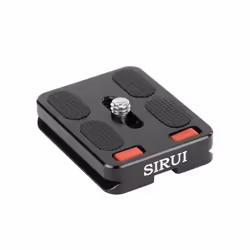 Sirui TY-50, Noir, Aluminium, 1/4", 1 pièce(s), 50 mm, 39 mm