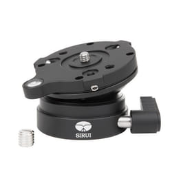 Sirui LE-60 tête de trépieds Noir Aluminium 1/4" Pan