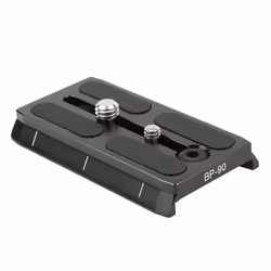 Sirui 770844, Assiette, Aluminium, 1/4, 3/8", 1 pièce(s), BCH-10, VH-10, VH-15 VH-90, 90 mm