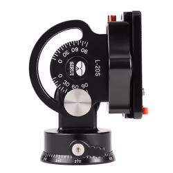 Sirui L-20S tête de trépieds Noir Aluminium 3/8" Panoramique