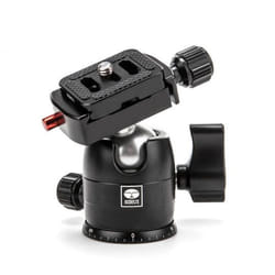 Sirui B-00K tête de trépieds Noir Aluminium 1/4" Balle