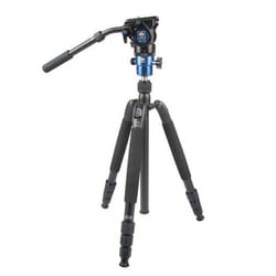 Sirui VHD2004+VH10 trépied Caméras numériques 3 pieds Noir, Bleu