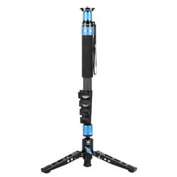 Sirui P-325FL 1/4, 3/8" Aluminium, Charbon Noir